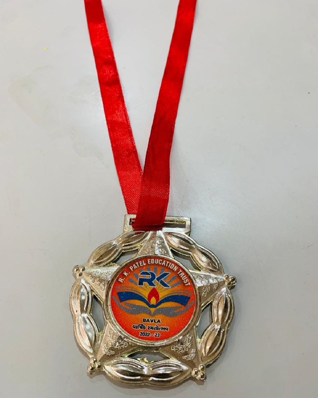 Pink and blue clouds at sunset. 